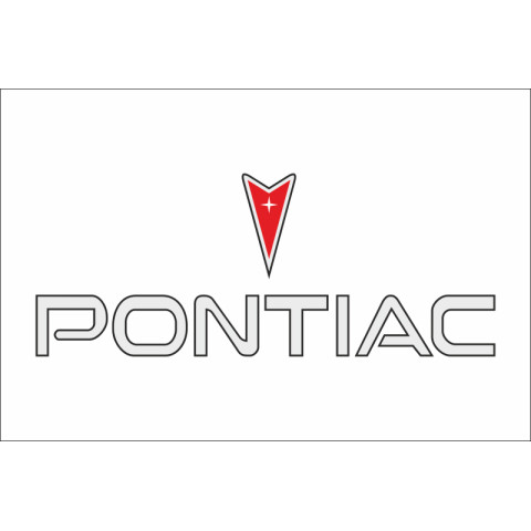 Флаг любителей Pontiac (рус. Понтиак). Вариант-03 Флаг любителей Pontiac (рус. Понтиак). Вариант-03