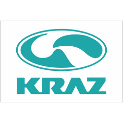 Флаг любителей KRAZ (рус. КрАЗ). Вариант-01