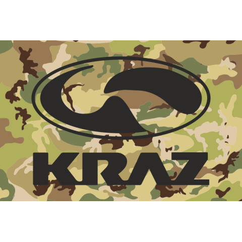 Флаг любителей KRAZ (рус. КрАЗ). Вариант-03 Флаг любителей KRAZ (рус. КрАЗ). Вариант-03