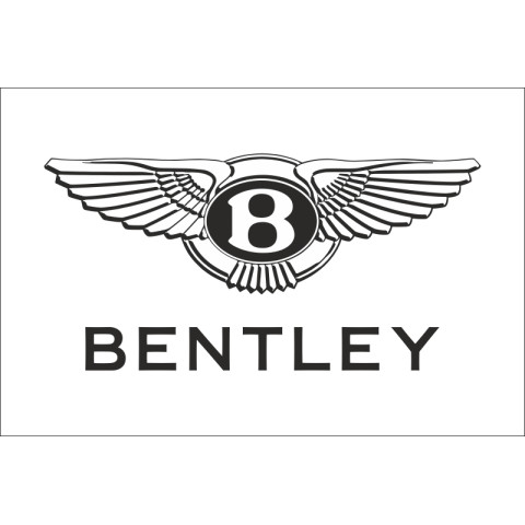 Флаг любителей Bentley (рус. Бентли). Вариант-01 Флаг любителей Bentley (рус. Бентли). Вариант-01