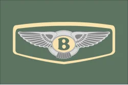 Флаг любителей Bentley (рус. Бентли). Вариант-02 Флаг любителей Bentley (рус. Бентли). Вариант-02