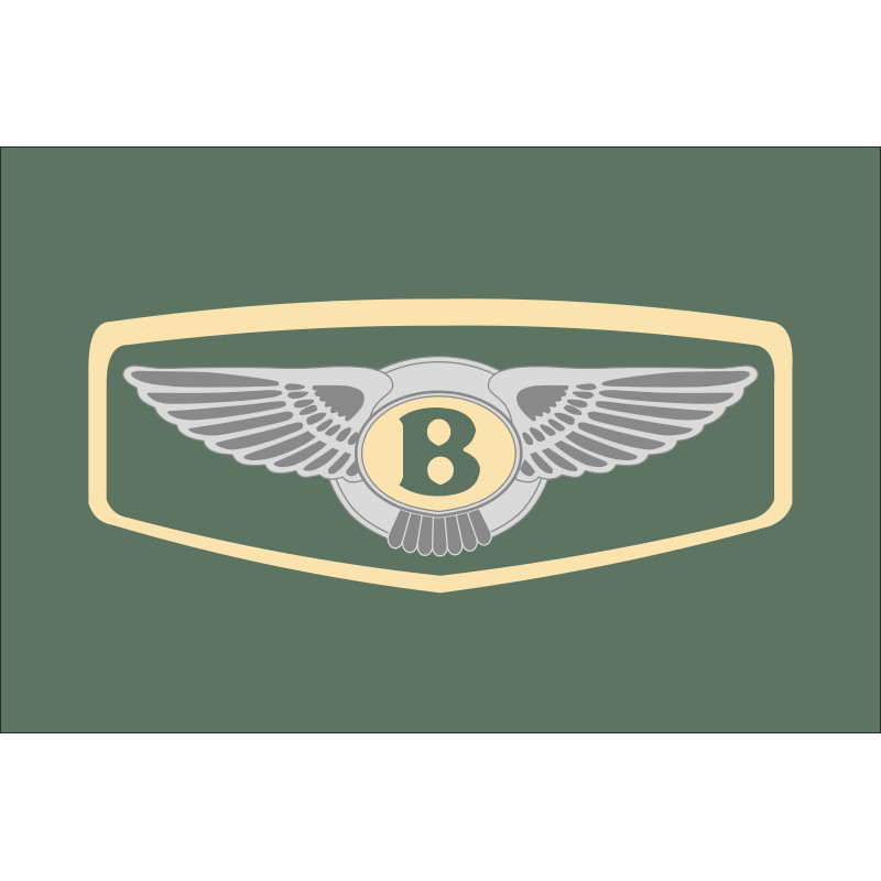 Флаг любителей Bentley (рус. Бентли). Вариант-02 Флаг любителей Bentley (рус. Бентли). Вариант-02