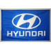 Флаг любителей Hyundai (рус. Хюндай). Вариант-01