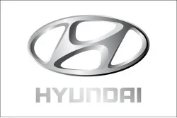 Флаг любителей Hyundai (рус. Хюндай). Вариант-02
