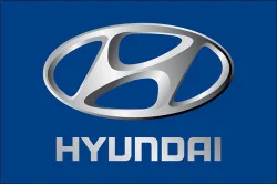 Флаг любителей Hyundai (рус. Хюндай). Вариант-03