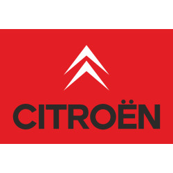 Флаг любителей Citroën (рус. Ситроен). Вариант-02