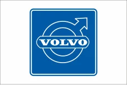 Прапор любителів Volvo (укр. Вольво). Варіант-04