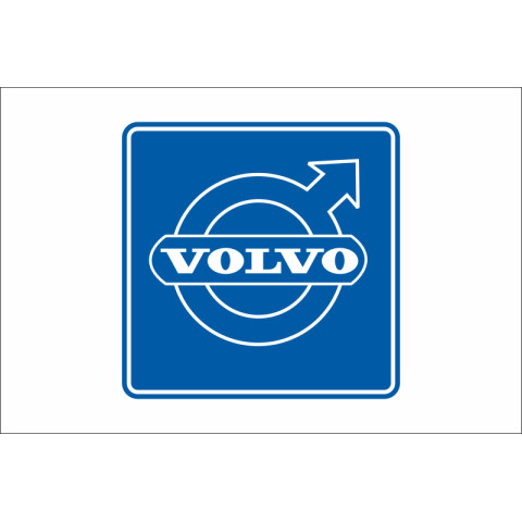 Флаг любителей Volvo (рус. Вольво). Вариант-04 Флаг любителей Volvo (рус. Вольво). Вариант-04