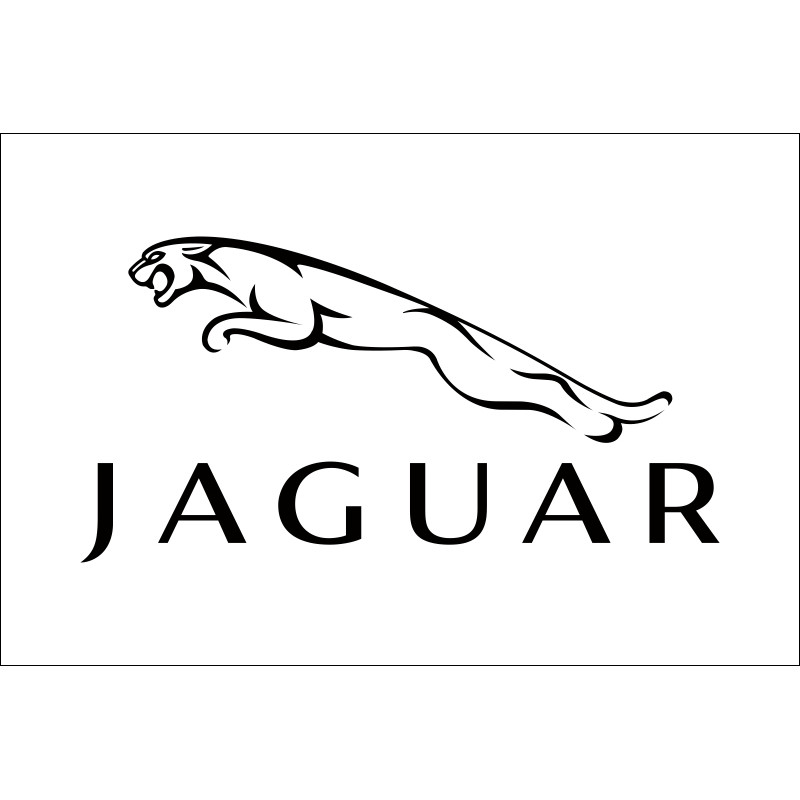 Флаг любителей Jaguar (рус. Ягуар). Вариант-03 Флаг любителей Jaguar (рус. Ягуар). Вариант-03