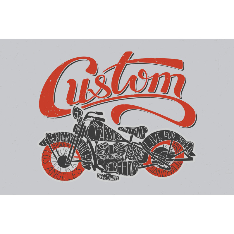 Флаг AMERICAN CUSTOM. Вариант-03 Флаг AMERICAN CUSTOM. Вариант-03