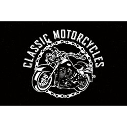 Прапор Classic Motorcycles. Варіант-01 Прапор Classic Motorcycles. Варіант-01
