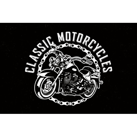 Прапор Classic Motorcycles. Варіант-01