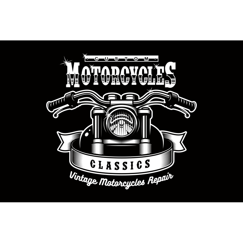 Флаг Custom Motorcycles. Вариант-07 Флаг Custom Motorcycles. Вариант-07