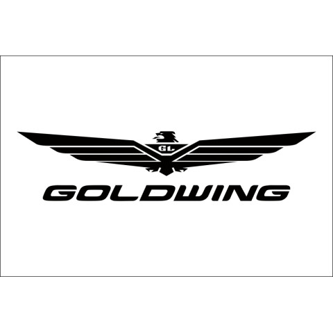 Прапор любителів Gold Wing (укр. Голд Вінг). Варіант-01 Прапор любителів Gold Wing (укр. Голд Вінг). Варіант-01
