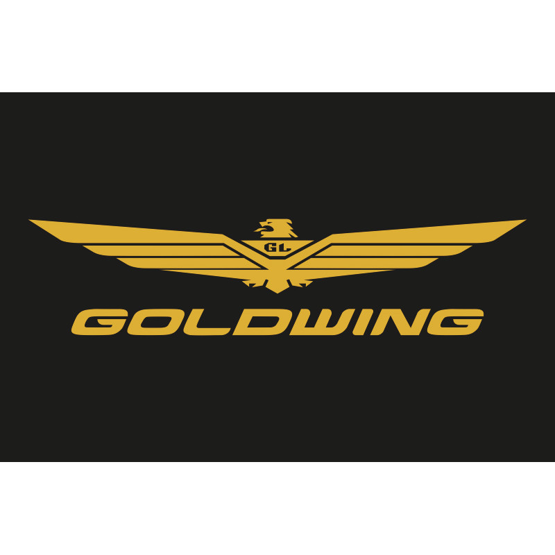 Прапор любителів Gold Wing (укр. Голд Вінг). Варіант-03 Прапор любителів Gold Wing (укр. Голд Вінг). Варіант-03
