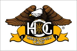 Флаг любителей Harley-Davidson, Harley owners group. Вариант-01 Флаг любителей Harley-Davidson, Harley owners group. Вариант-01