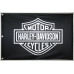 Флаг любителей Harley-Davidson (рус. Харли-Дэвидсон). Вариант-02 Флаг любителей Harley-Davidson (рус. Харли-Дэвидсон). Вариант-02