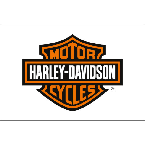 Флаг любителей Harley-Davidson (рус. Харли-Дэвидсон). Вариант-03 Флаг любителей Harley-Davidson (рус. Харли-Дэвидсон). Вариант-03