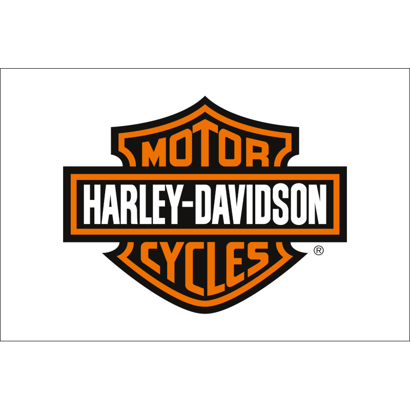 Флаг любителей Harley-Davidson (рус. Харли-Дэвидсон). Вариант-03 Флаг любителей Harley-Davidson (рус. Харли-Дэвидсон). Вариант-03