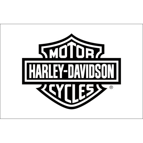 Флаг любителей Harley-Davidson (рус. Харли-Дэвидсон). Вариант-04 Флаг любителей Harley-Davidson (рус. Харли-Дэвидсон). Вариант-04