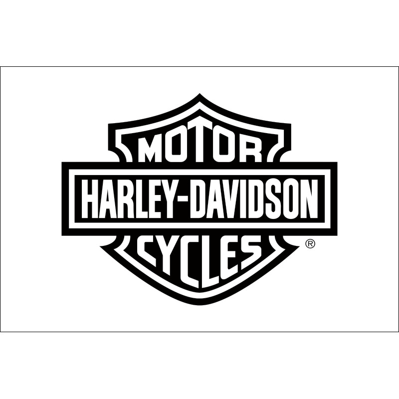 Флаг любителей Harley-Davidson (рус. Харли-Дэвидсон). Вариант-04 Флаг любителей Harley-Davidson (рус. Харли-Дэвидсон). Вариант-04