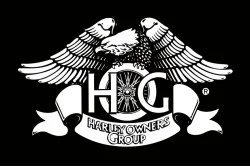 Флаг любителей Harley-Davidson, Harley owners group. Вариант-03 Флаг любителей Harley-Davidson, Harley owners group. Вариант-03