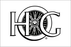 Флаг любителей Harley-Davidson, Harley owners group. Вариант-06