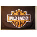 Прапор любителів Harley-Davidson (укр. Харлі-Девідсон). Варіант-01 Прапор любителів Harley-Davidson (укр. Харлі-Девідсон). Варіант-01