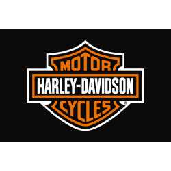 Прапор любителів Harley-Davidson (укр. Харлі-Девідсон). Варіант-01 Прапор любителів Harley-Davidson (укр. Харлі-Девідсон). Варіант-01