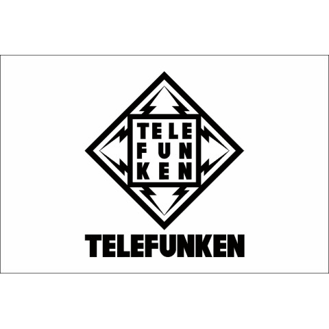 Флаг любителей Telefunken (Телефункен). Вариант-02 Флаг любителей Telefunken (Телефункен). Вариант-02