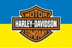 Прапор любителів Harley-Davidson Motor Company (укр. Харлі-Девідсон). Варіант-02 Прапор любителів Harley-Davidson Motor Company (укр. Харлі-Девідсон). Варіант-02