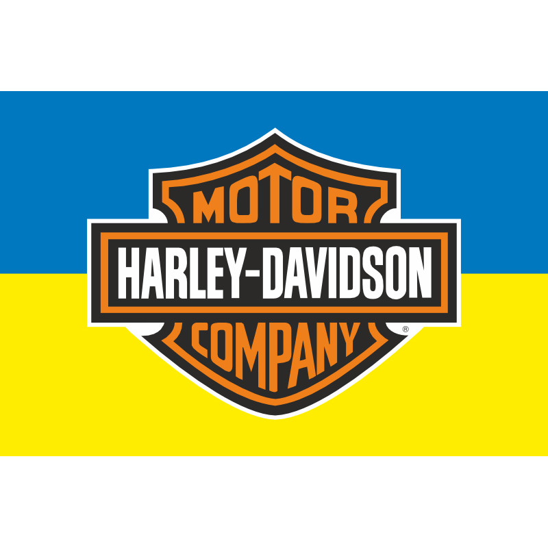 Прапор любителів Harley-Davidson Motor Company (укр. Харлі-Девідсон). Варіант-02 Прапор любителів Harley-Davidson Motor Company (укр. Харлі-Девідсон). Варіант-02