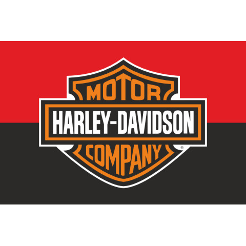 Флаг любителей Harley-Davidson Motor Company (рус. Харли-Дэвидсон). Вариант-03 Флаг любителей Harley-Davidson Motor Company (рус. Харли-Дэвидсон). Вариант-03
