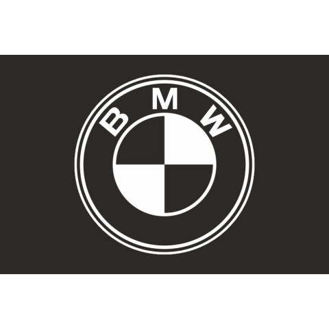 Флаг любителей BMW (рус. БМВ). Вариант-02 Флаг любителей BMW (рус. БМВ). Вариант-02
