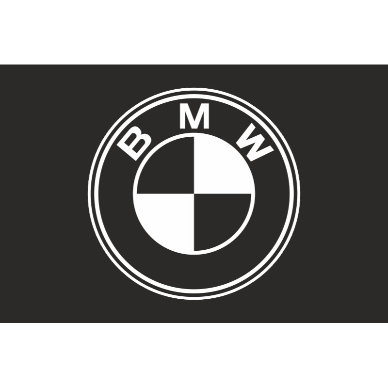 Флаг любителей BMW (рус. БМВ). Вариант-02 Флаг любителей BMW (рус. БМВ). Вариант-02