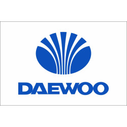 Флаг любителей Daewoo (рус. Део). Вариант-01