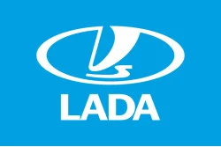 Флаг любителей Lada, ВАЗ. Вариант-01 Флаг любителей Lada, ВАЗ. Вариант-01