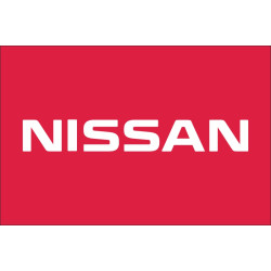 Прапор любителів Nissan (укр. Ніссан). Варіант-01