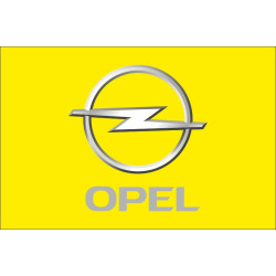 Прапор любителів Opel (укр. Опель). Варіант-01 Прапор любителів Opel (укр. Опель). Варіант-01