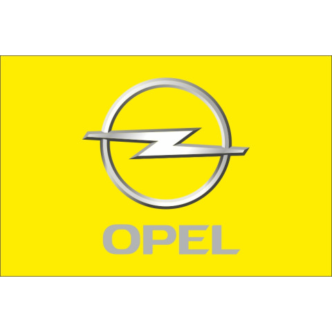Прапор любителів Opel (укр. Опель). Варіант-01 Прапор любителів Opel (укр. Опель). Варіант-01