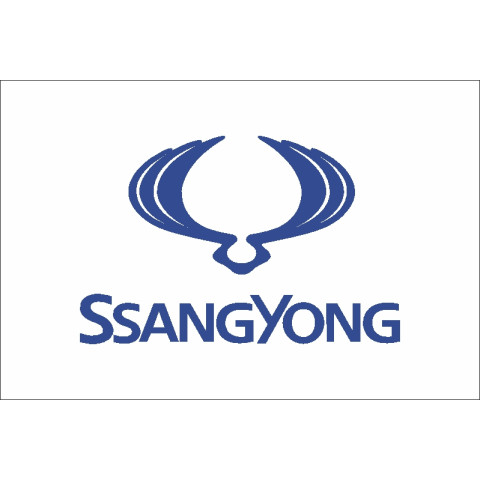 Прапор любителів SsangYong (укр. СангЙонг). Варіант-01
