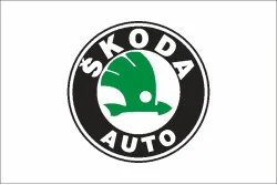 Прапор любителів Škoda (укр. Шкода). Варіант-02 Прапор любителів Škoda (укр. Шкода). Варіант-02