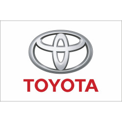 Флаг любителей TOYOTA (рус. Тойота). Вариант-01