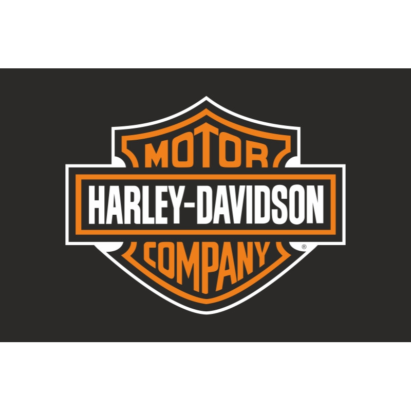Флаг любителей Harley-Davidson Motor Company (рус. Харли-Дэвидсон). Вариант-01 Флаг любителей Harley-Davidson Motor Company (рус. Харли-Дэвидсон). Вариант-01