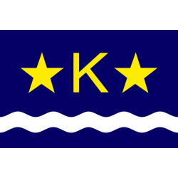 Прапор міста Кіншаса, Демократична республіка Конго