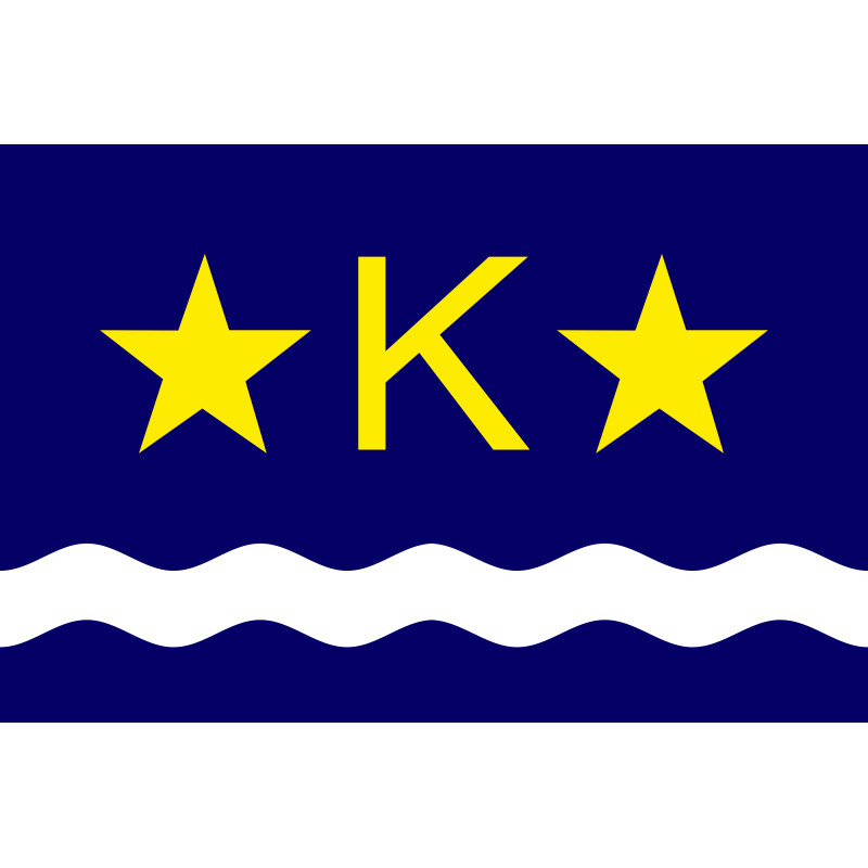 Прапор міста Кіншаса, Демократична республіка Конго Прапор міста Кіншаса, Демократична республіка Конго