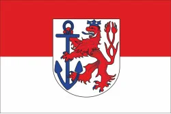 Прапор міста Дюссельдорф, Німеччина Прапор міста Дюссельдорф, Німеччина