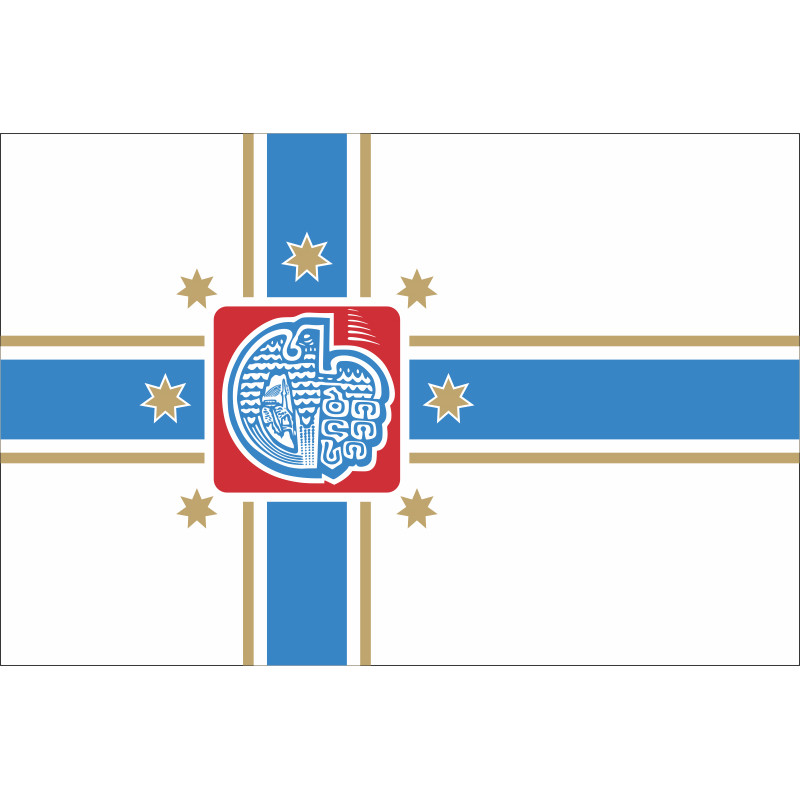 Флаг города Тбилиси, Грузия Флаг города Тбилиси, Грузия