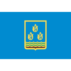 Флаг города Баку, Азербайджан