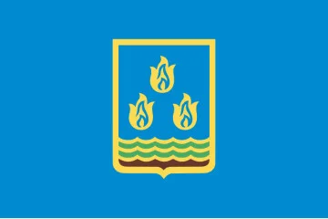 Прапор міста Баку, Азербайджан Прапор міста Баку, Азербайджан